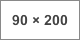 90 x 200